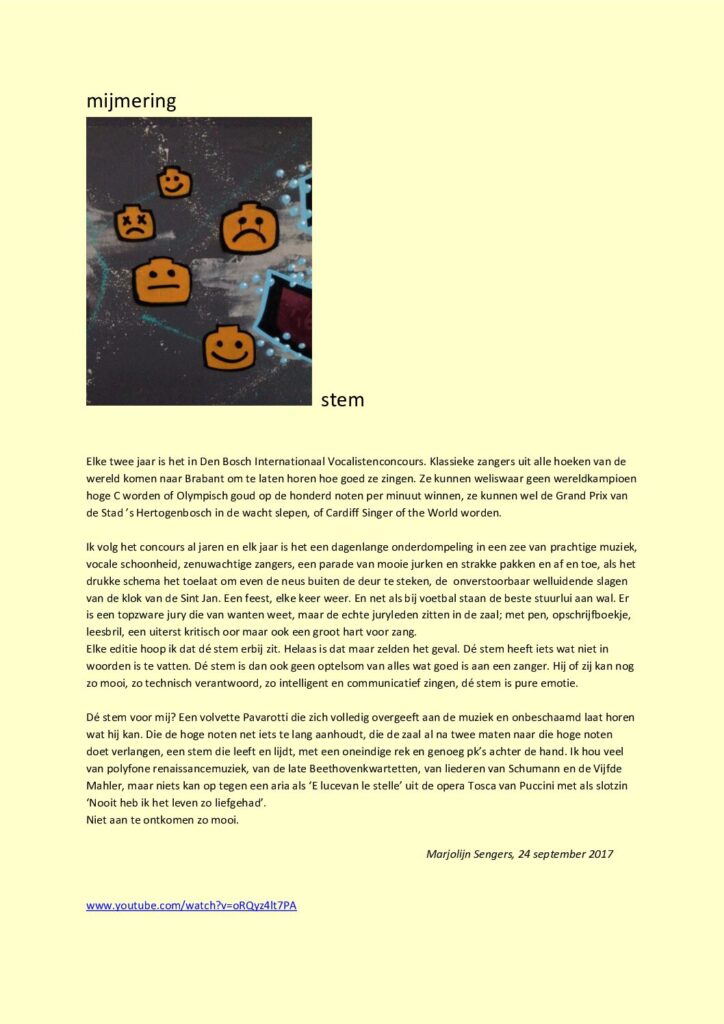 thumbnail of Mijmering 106 Stem 24-09-2017