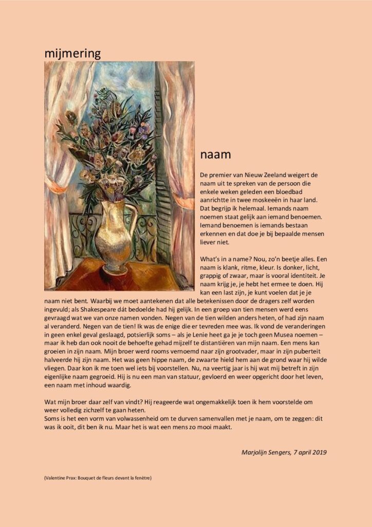 thumbnail of Mijmering 145 Naam 07-04-2019