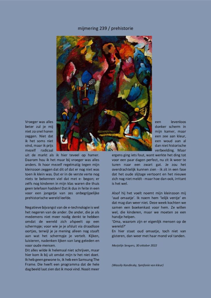 thumbnail of Mijmering 237 Prehistorie 31-10-2022