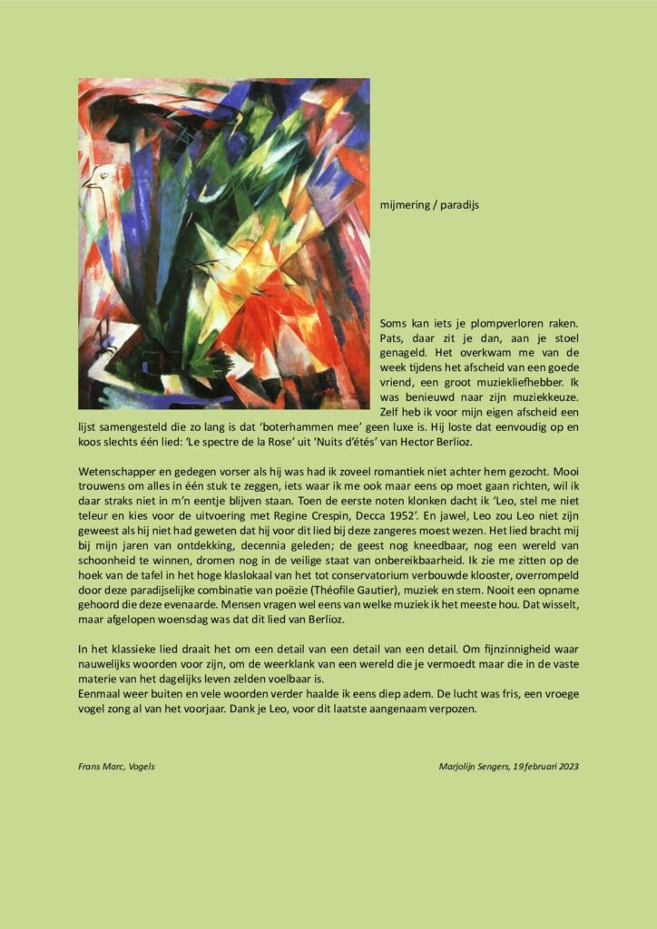 thumbnail of Mijmering 245 Paradijs