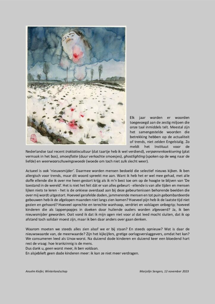 thumbnail of Mijmering 265 Beeld 12-11-2023