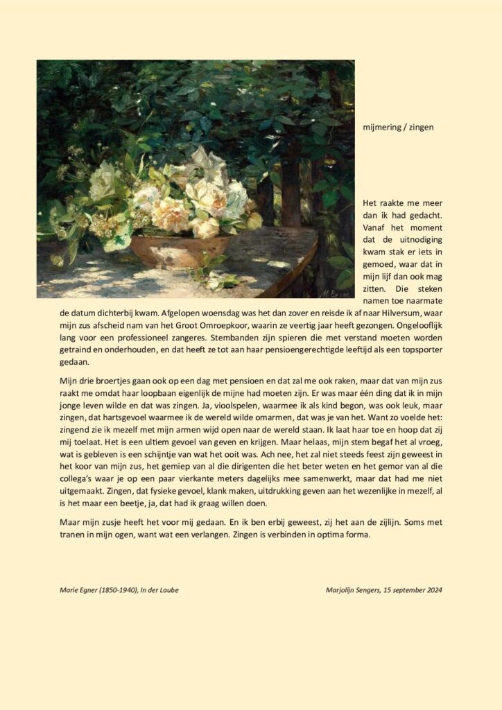 thumbnail of Mijmering 286 Zingen 15-09-2024