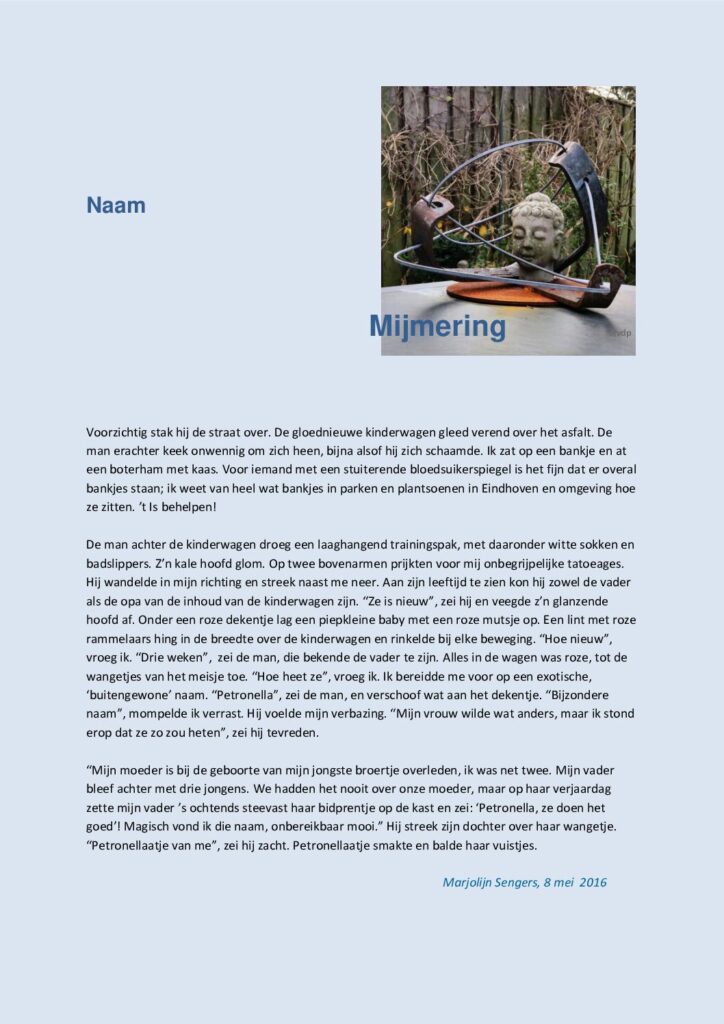 thumbnail of Mijmering 70 Naam 08-05-2016