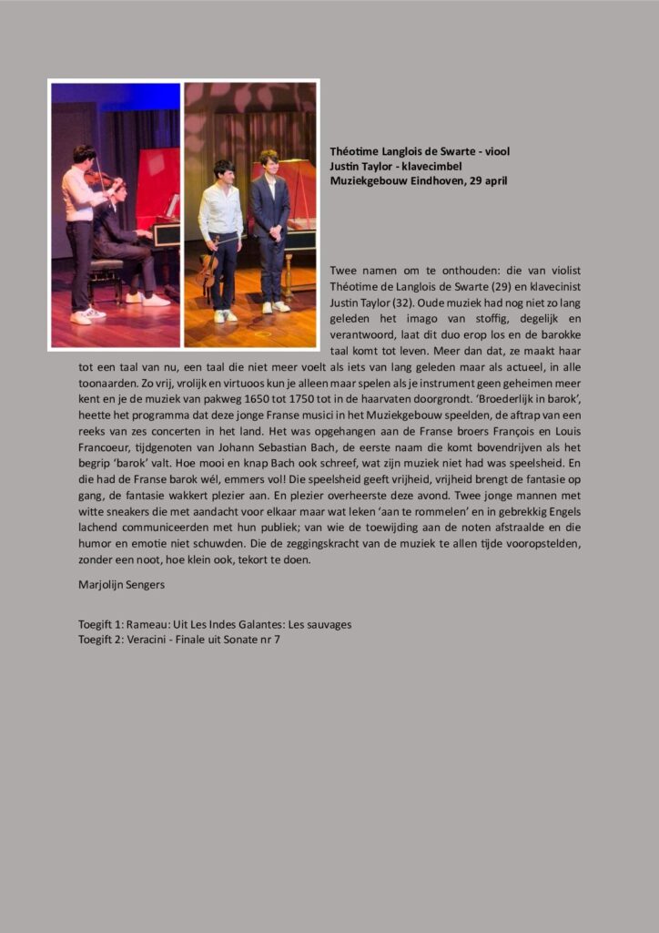 thumbnail of Théotime de Langlois en Justin Taylor 29-04-2025
